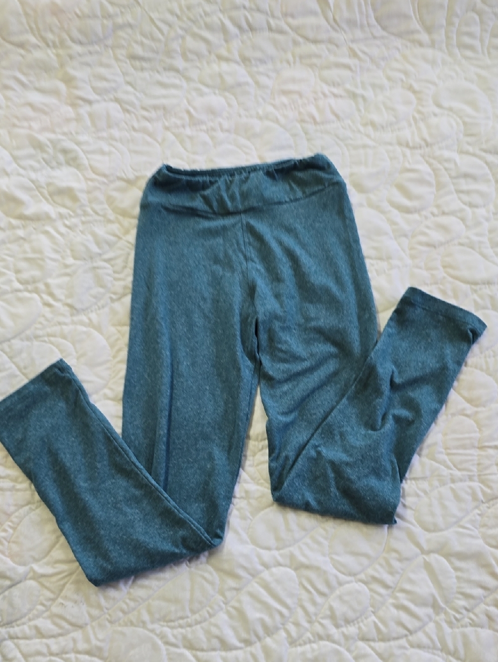 Lularoe L/XL Teal Kids Leggings
